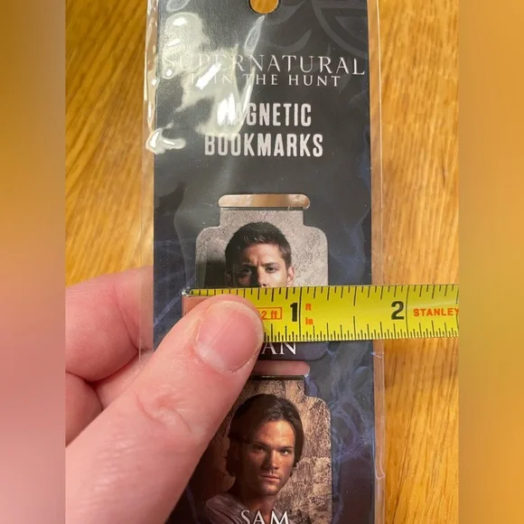 Supernatural Magnetic Bookmarks - 4 Set - Brand New, Still Sealed - Book Nerd - Picture 6 of 6